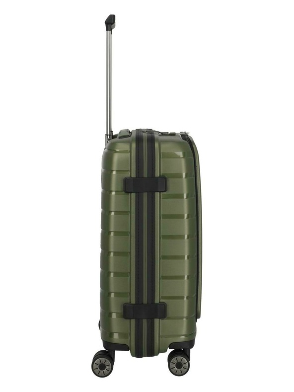 Travelite Пътен куфар Travelite Air Base 4w S Front pocket Olive