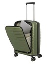 Travelite Пътен куфар Travelite Air Base 4w S Front pocket Olive