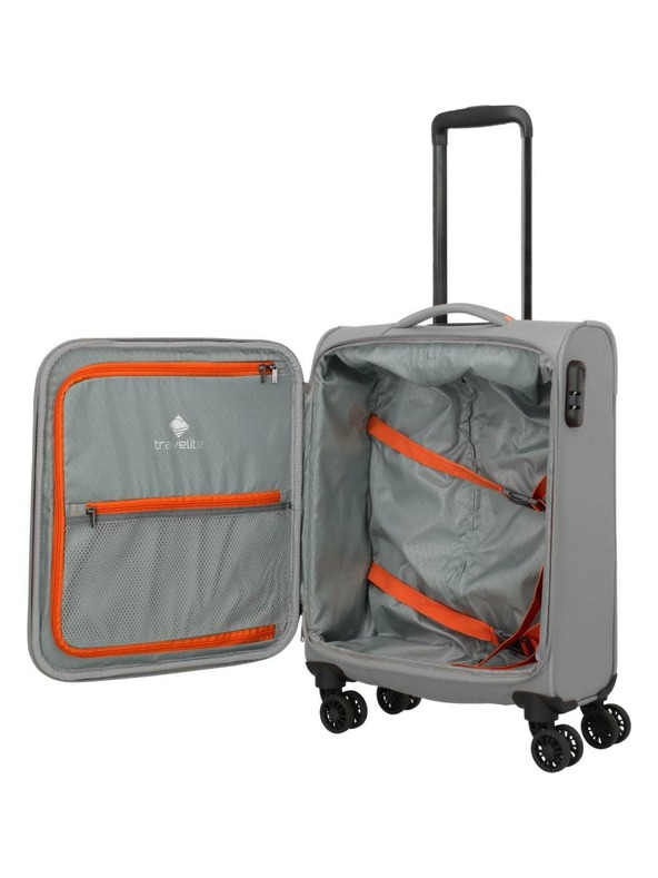 Travelite Пътен куфар Travelite Umbria S Smoky Grey