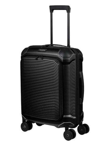 Travelite Пътен куфар Travelite Millennium S Front pocket Black