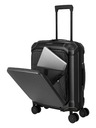Travelite Пътен куфар Travelite Millennium S Front pocket Black