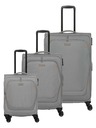 Travelite Комплект пътни куфари Travelite Umbria S,M,L Smoky Grey