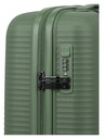 Travelite Комплект пътни куфари Travelite Air Stripe S,M,L Slim Green