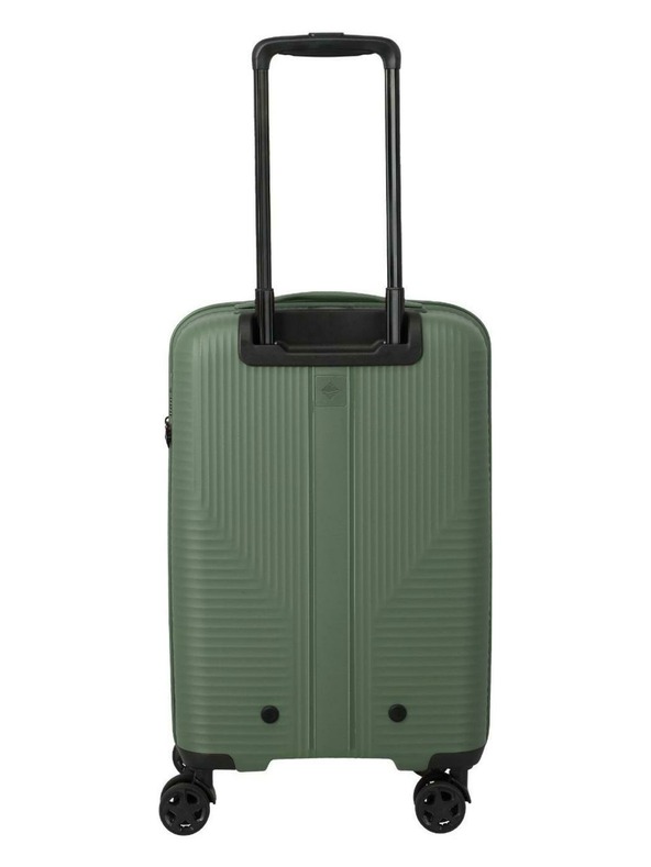 Travelite Комплект пътни куфари Travelite Air Stripe S,M,L Slim Green