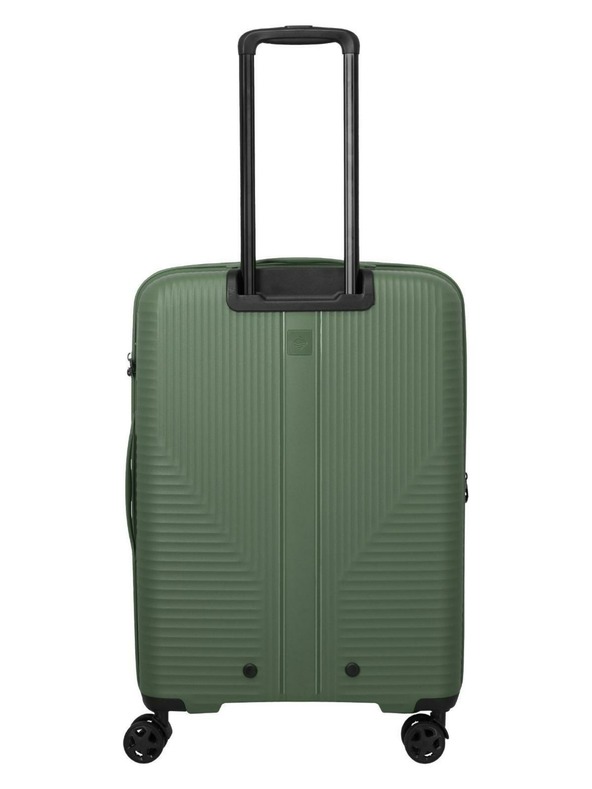 Travelite Комплект пътни куфари Travelite Air Stripe S,M,L Slim Green