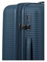 Travelite Комплект пътни куфари Travelite Air Stripe S,M,L Slim Navy