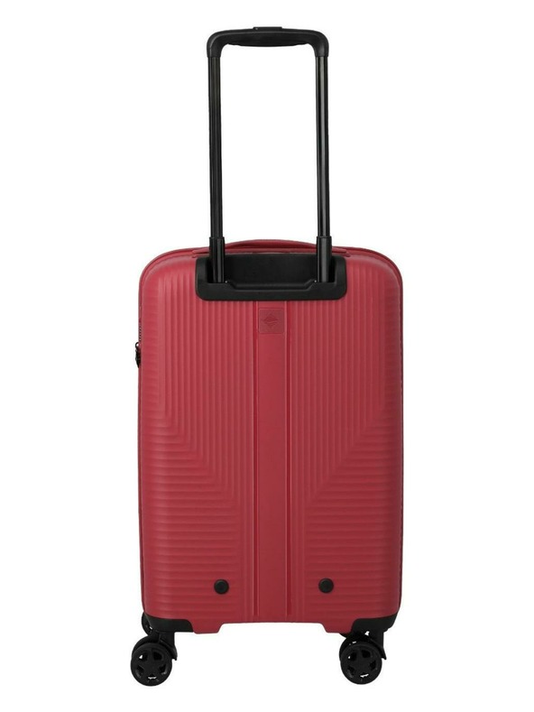 Travelite Комплект пътни куфари Travelite Air Stripe S,M,L Slim Red