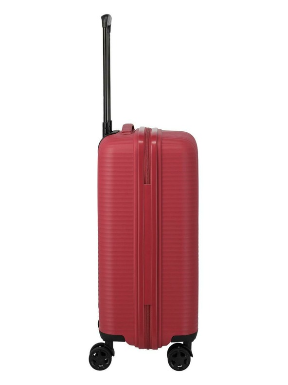 Travelite Комплект пътни куфари Travelite Air Stripe S,M,L Slim Red