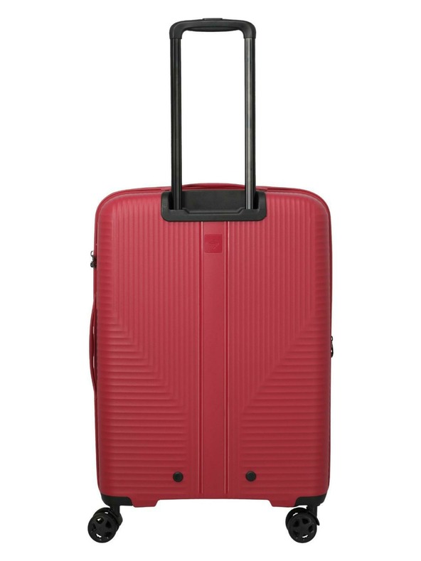 Travelite Комплект пътни куфари Travelite Air Stripe S,M,L Slim Red