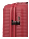 Travelite Комплект пътни куфари Travelite Air Stripe S,M,L Red