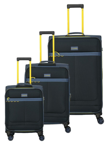 Travelite Комплект пътни куфари Travelite Color Craze S,M,L Navy