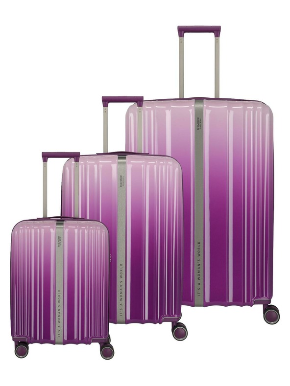 Travelite Комплект пътни куфари Travelite Lascana Edition S,M,L Purple Degrade