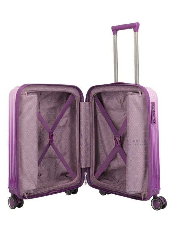 Travelite Комплект пътни куфари Travelite Lascana Edition S,M,L Purple Degrade