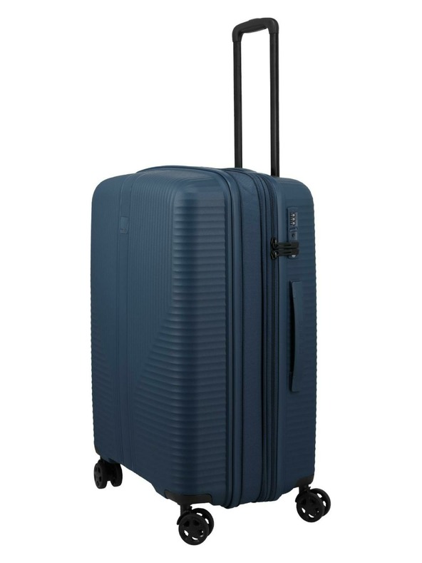 Travelite Пътен куфар Travelite Air Stripe M Navy