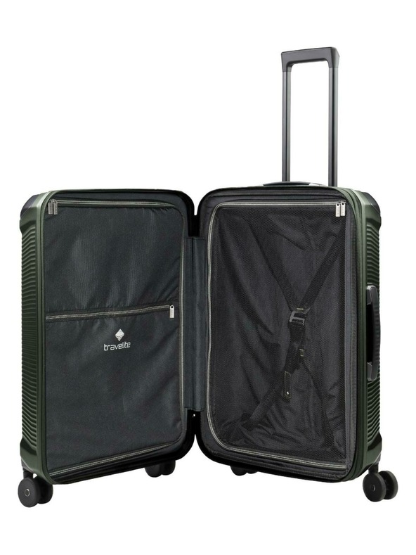Travelite Пътен куфар Travelite Millennium M Pine Green