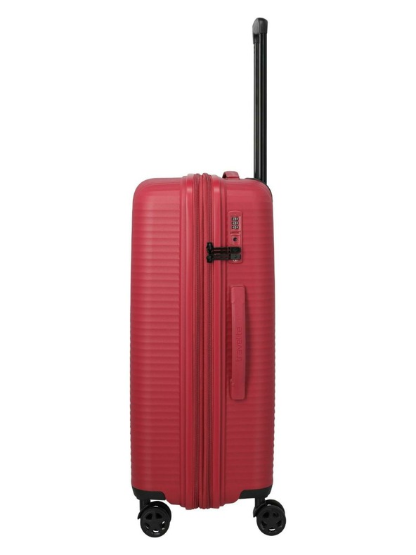 Travelite Пътен куфар Travelite Air Stripe M Red