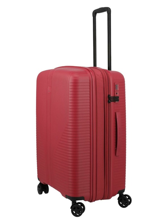 Travelite Пътен куфар Travelite Air Stripe M Red