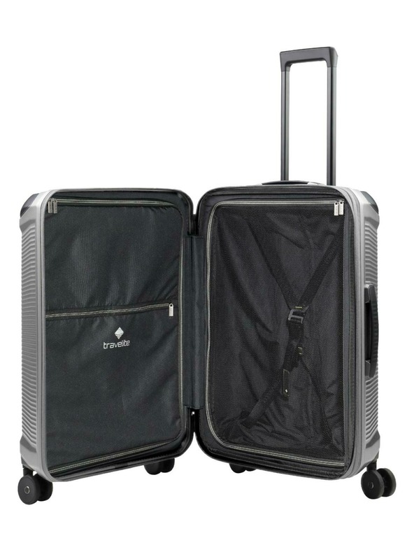 Travelite Пътен куфар Travelite Millennium M Silver