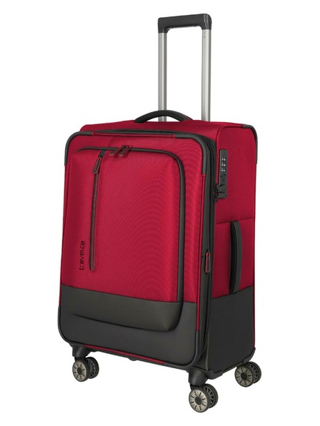 Travelite Пътен куфар Travelite Crosslite 5.0 M Red