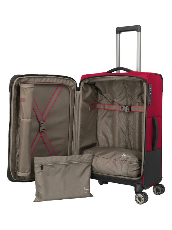 Travelite Пътен куфар Travelite Crosslite 5.0 M Red