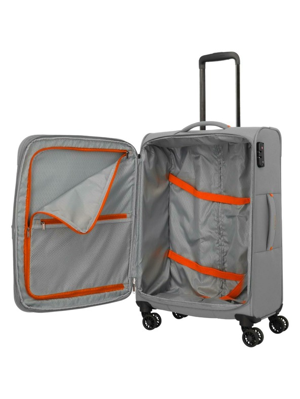 Travelite Пътен куфар Travelite Umbria M Smoky Grey