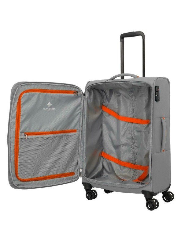 Travelite Пътен куфар Travelite Umbria M Smoky Grey