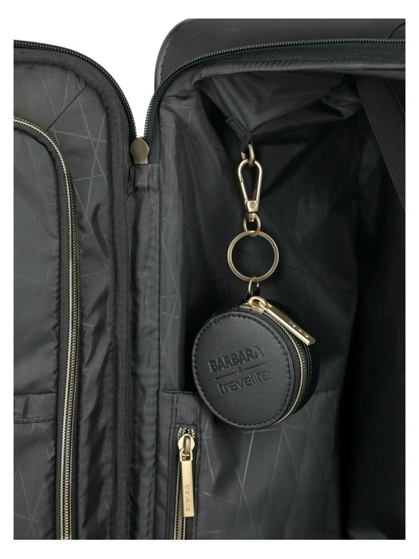 Travelite Пътен куфар Travelite BARBARA Stepp M Black