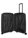 Travelite Пътен куфар Travelite Air Stripe M Black