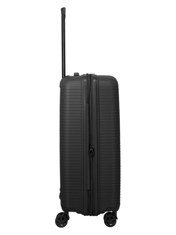 Travelite Пътен куфар Travelite Air Stripe M Black