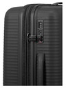Travelite Пътен куфар Travelite Air Stripe M Black