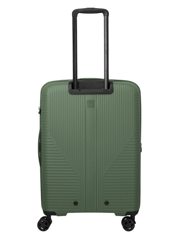 Travelite Пътен куфар Travelite Air Stripe M Green
