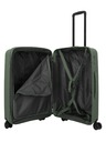 Travelite Пътен куфар Travelite Air Stripe M Green