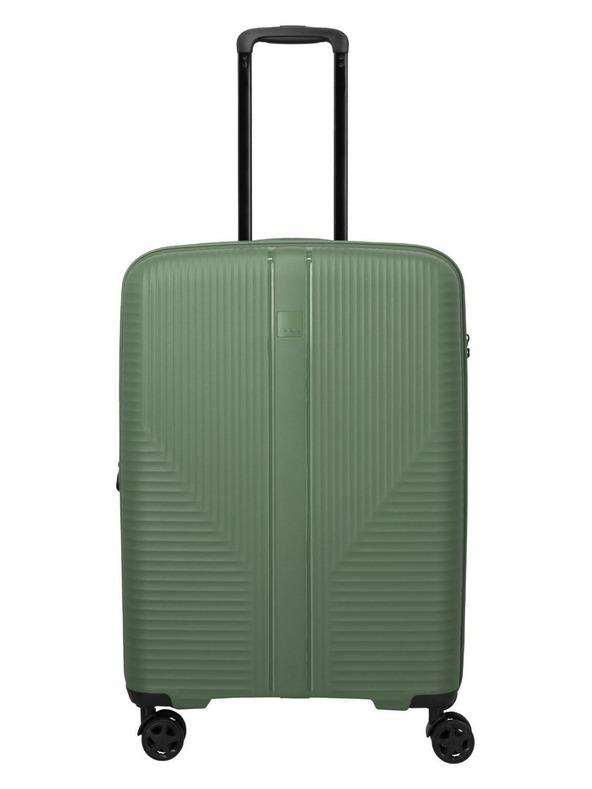 Travelite Пътен куфар Travelite Air Stripe M Green