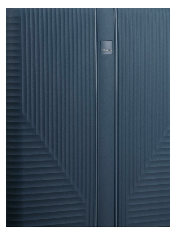 Travelite Пътен куфар Travelite Air Stripe L Navy