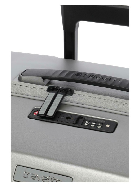 Travelite Пътен куфар Travelite Millennium L Silver