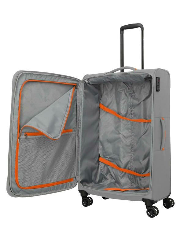 Travelite Пътен куфар Travelite Umbria L Smoky Grey