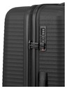 Travelite Пътен куфар Travelite Air Stripe L Black