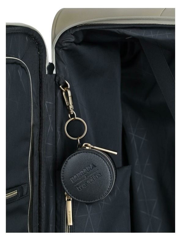 Travelite Пътен куфар Travelite BARBARA Stepp L Satin nude