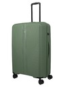 Travelite Пътен куфар Travelite Air Stripe L Green