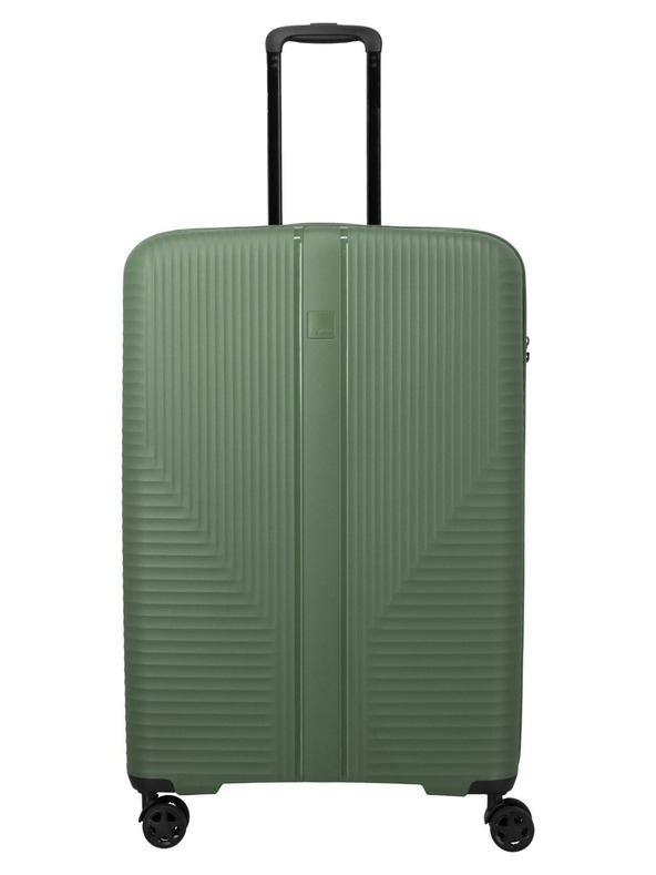 Travelite Пътен куфар Travelite Air Stripe L Green