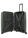 Travelite Пътен куфар Travelite Air Stripe L Green