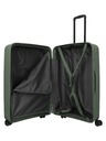 Travelite Пътен куфар Travelite Air Stripe L Green