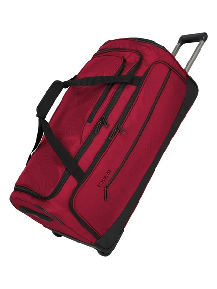 Travelite Пътна чанта Travelite Crosslite 5.0 Wheeled Duffle L Red