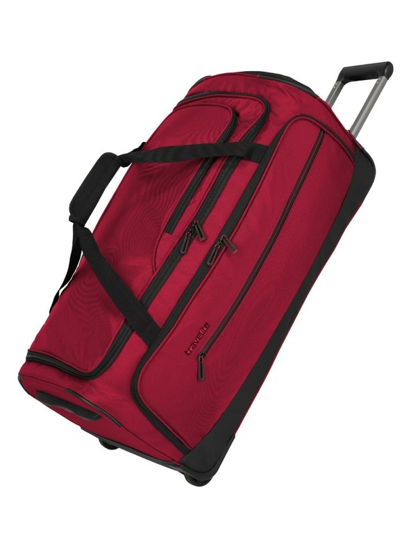 Travelite Пътна чанта Travelite Crosslite 5.0 Wheeled Duffle L Red