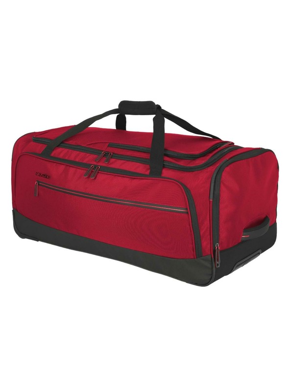 Travelite Пътна чанта Travelite Crosslite 5.0 Wheeled Duffle L Red
