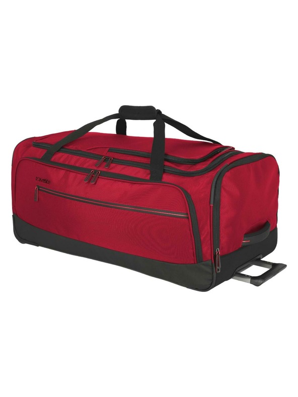 Travelite Пътна чанта Travelite Crosslite 5.0 Wheeled Duffle L Red