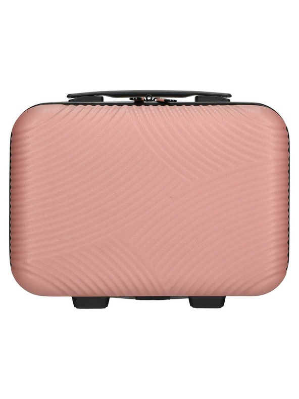 Enrico Benetti Козметичен куфар Enrico Benetti Louisville 39040-20 Oldpink