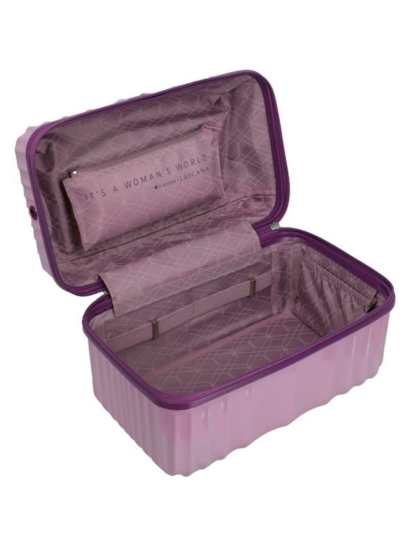 Travelite Козметичен куфар Travelite Lascana Edition Beautycase Purple Degrade