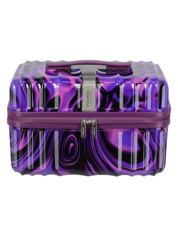 Travelite Козметичен куфар Travelite Lascana Edition Beautycase Purple Swirl