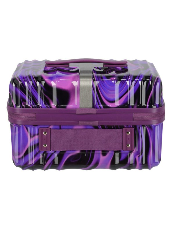 Travelite Козметичен куфар Travelite Lascana Edition Beautycase Purple Swirl